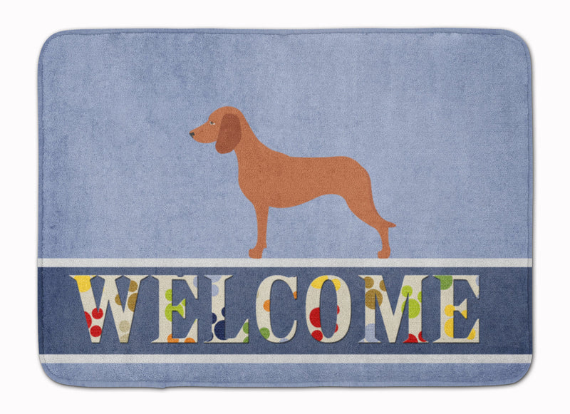 Bavarian Mountian Hound Welcome Machine Washable Memory Foam Mat BB8285RUG