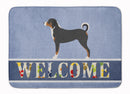 Appenzeller Sennenhund Welcome Memory Foam Kitchen Mat Machine Washable Anti-Fatigue Cushion Comfort Bath or Kitchen Rug