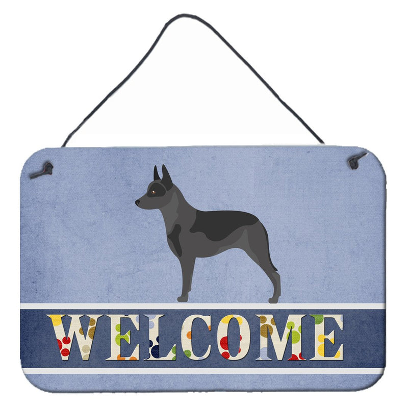 Australian Cattle Dog Welcome Wall or Door Hanging Prints BB8289DS812