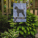 Black Russian Terrier Welcome Garden Flag - Outdoor Decorative Yard Flag BB8293GF