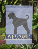 Black Russian Terrier Welcome Garden Flag - Outdoor Decorative Yard Flag BB8293GF