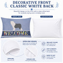Old English Sheepdog Bobtail Standard Pillowcase Lightweight Super Soft Easy Care Decorative Artwork Pillowcase, Standard