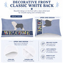 Old English Sheepdog Bobtail Standard Pillowcase Lightweight Super Soft Easy Care Decorative Artwork Pillowcase, Standard