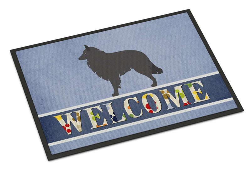 Groenendael Belgian Shepherd Indoor or Outdoor Mat 24x36 BB8301JMAT