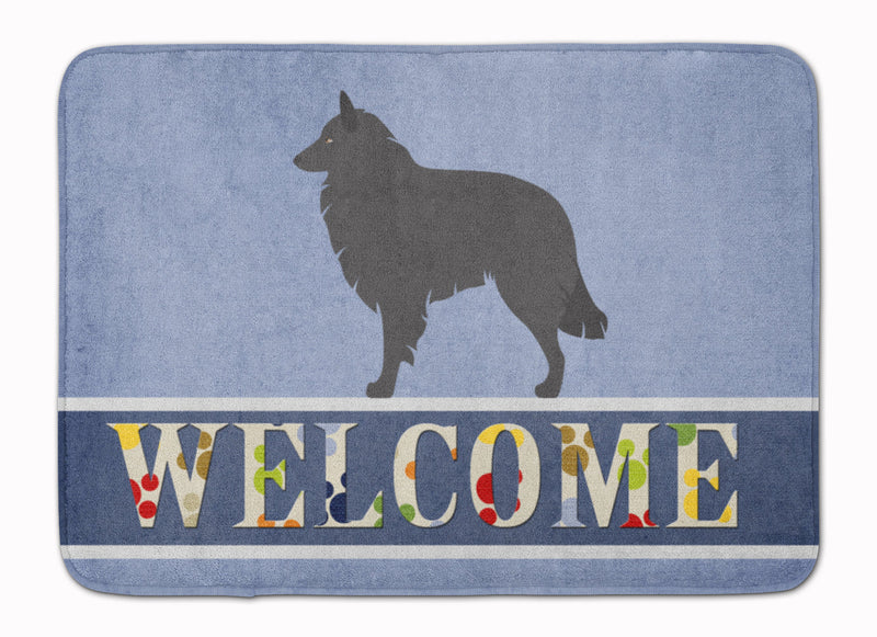 Groenendael Belgian Shepherd Machine Washable Memory Foam Mat BB8301RUG