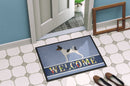 American Toy Fox Terrier Welcome Doormat - 18x27 Decorative Floor Mat – Indoor/Outdoor Rug with Artistic Flair BB8306MAT