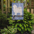 Bolognese Welcome Garden Flag - Outdoor Decorative Yard Flag BB8309GF