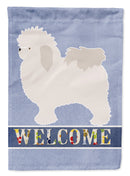 Bolognese Welcome Garden Flag - Outdoor Decorative Yard Flag BB8309GF
