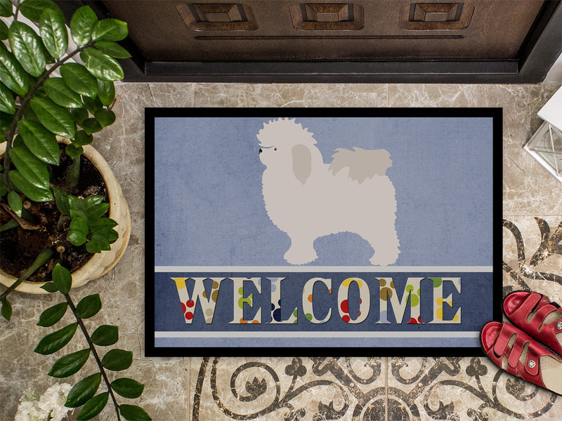 Bolognese Welcome Doormat - 18x27 Decorative Floor Mat – Indoor/Outdoor Rug with Artistic Flair BB8309MAT