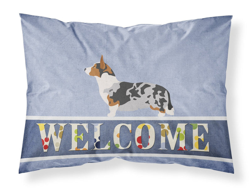 Welsh Corgi Cardigan Welcome Fabric Standard Pillowcase BB8313PILLOWCASE