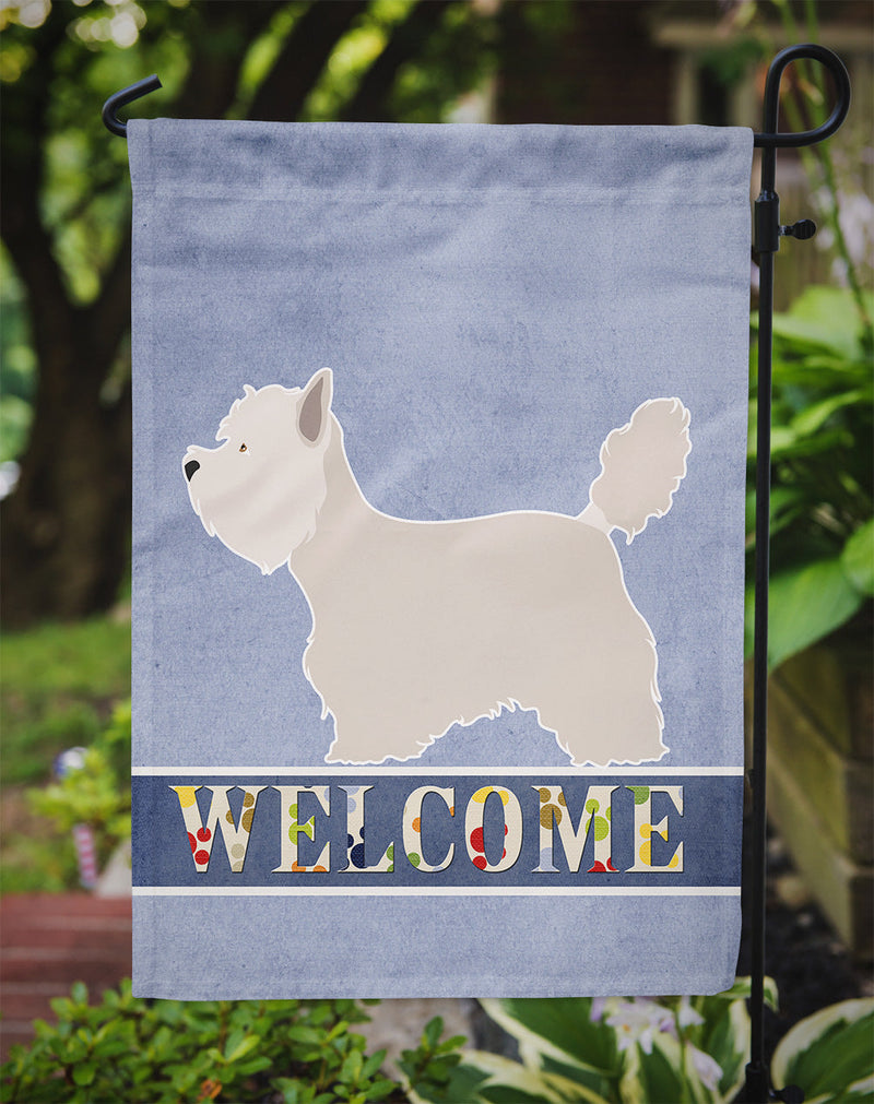 Westie Welcome Flag Garden Size BB8318GF