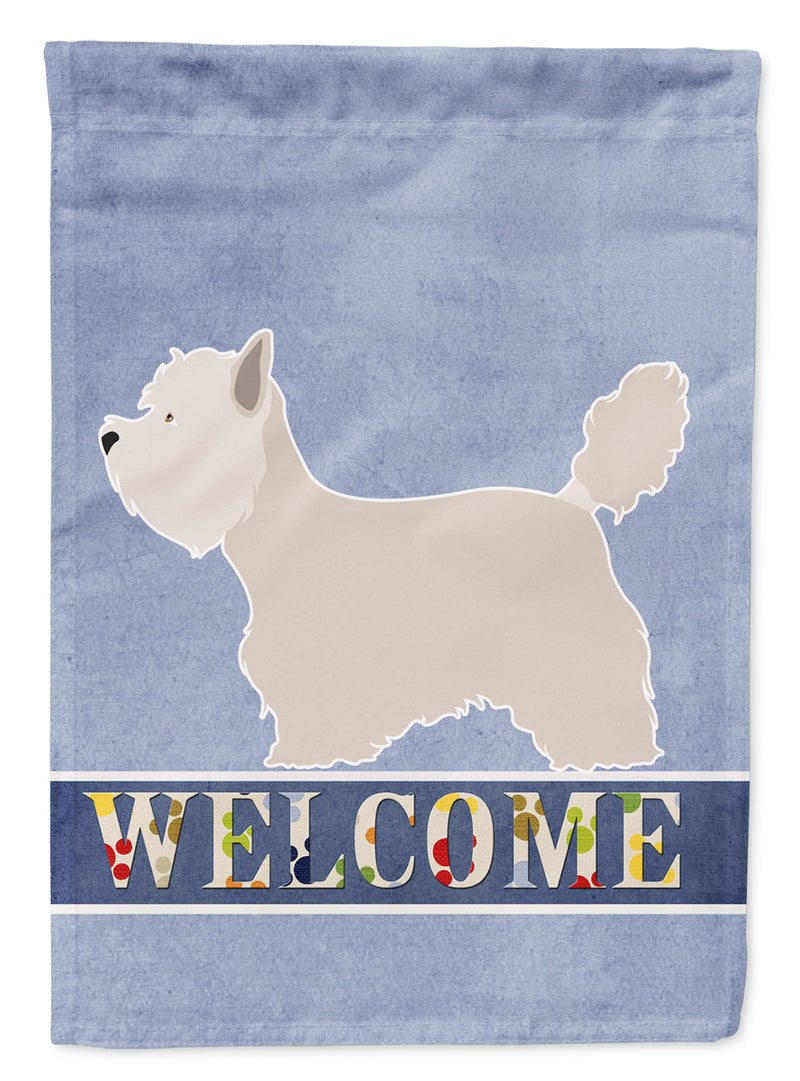 Westie Welcome Flag Garden Size BB8318GF