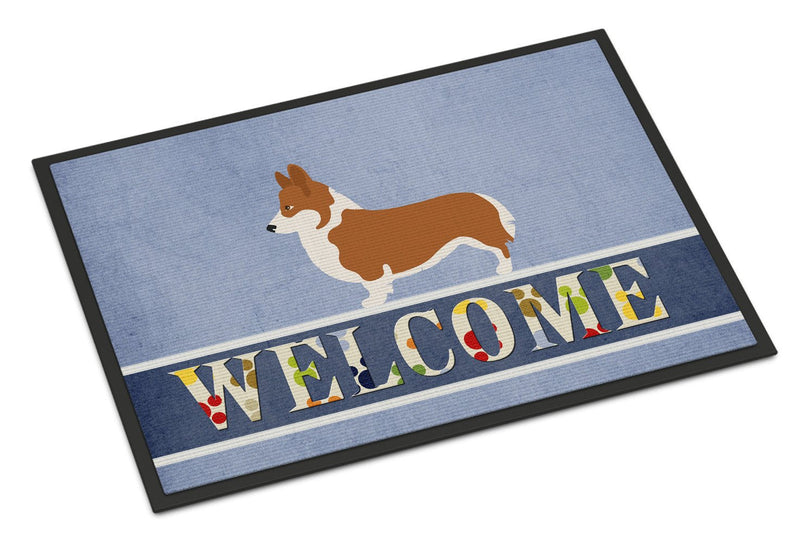 Pembroke Welsh Corgi Welcome Indoor or Outdoor Mat 24x36 BB8320JMAT