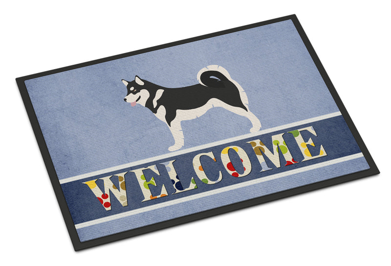 Alaskan Malamute Welcome Doormat - 18x27 Decorative Floor Mat – Indoor/Outdoor Rug with Artistic Flair BB8324MAT