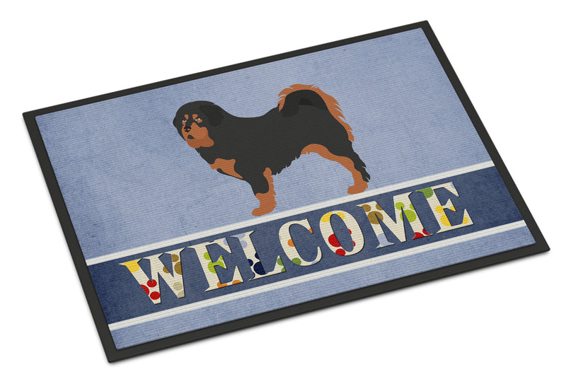 Tibetan Mastiff Welcome Indoor or Outdoor Mat 18x27 BB8326MAT