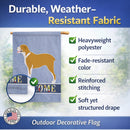 Belgium Mastiff Welcome House Flag 28x40 Porch Sleeve Pole Decorative Outside Yard Banner Artwork Wall Hanging, Polyester