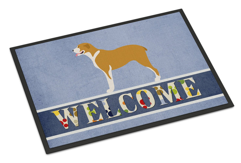 Belgium Mastiff Welcome Indoor or Outdoor Mat 24x36 BB8327JMAT