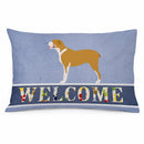 Belgium Mastiff Welcome Standard Pillowcase Lightweight Super Soft Easy Care Decorative Artwork Pillowcase, Standard