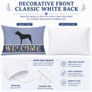 Broholmer Danish Mastiff Standard Pillowcase Lightweight Super Soft Easy Care Decorative Artwork Pillowcase, Standard