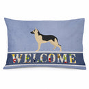German Shepherd Welcome Standard Pillowcase Lightweight Super Soft Easy Care Decorative Artwork Pillowcase, Standard