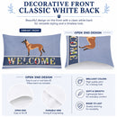 Malinois Belgian Shepherd  Standard Pillowcase Lightweight Super Soft Easy Care Decorative Artwork Pillowcase, Standard
