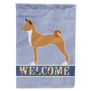 Telomian Welcome House Flag 28x40 Porch Sleeve Pole Decorative Outside Yard Banner Artwork Wall Hanging, Polyester