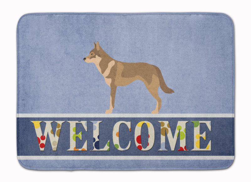 Czechoslovakian Wolfdog Machine Washable Memory Foam Mat BB8335RUG