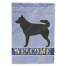 Mudi Welcome House Flag 28x40 Porch Sleeve Pole Decorative Outside Yard Banner Artwork Wall Hanging, Polyester