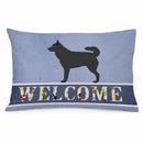 Mudi Welcome Standard Pillowcase Lightweight Super Soft Easy Care Decorative Artwork Pillowcase, Standard
