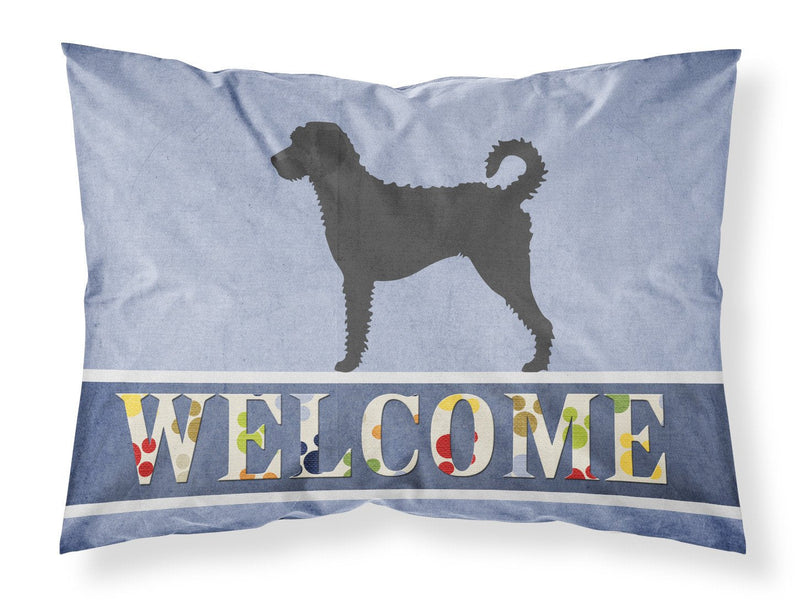 Labradoodle Welcome Fabric Standard Pillowcase BB8337PILLOWCASE