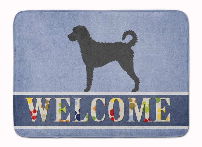 Labradoodle Welcome Machine Washable Memory Foam Mat BB8337RUG