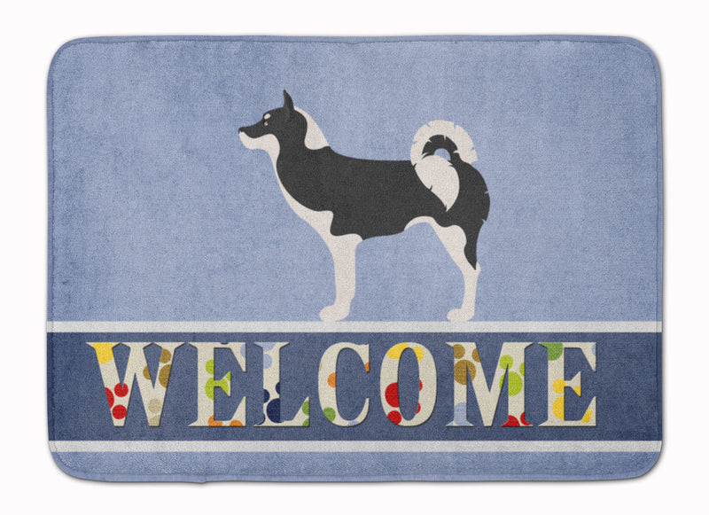 Greenland Dog Welcome Machine Washable Memory Foam Mat BB8338RUG