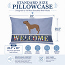 Perro de Presa Canario Standard Pillowcase Lightweight Super Soft Easy Care Decorative Artwork Pillowcase, Standard