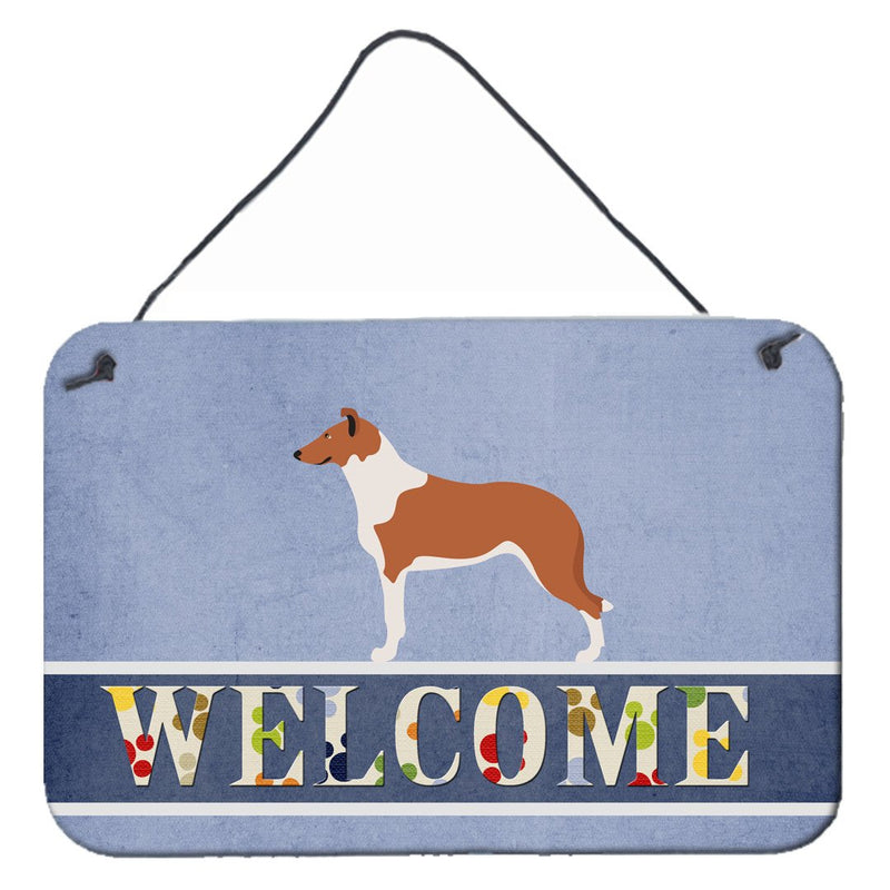 Smooth Collie Welcome Wall or Door Hanging Prints BB8342DS812