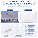Alano Espanol Spanish Bulldog Standard Pillowcase Lightweight Super Soft Easy Care Decorative Artwork Pillowcase, Standard