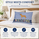 Alano Espanol Spanish Bulldog Standard Pillowcase Lightweight Super Soft Easy Care Decorative Artwork Pillowcase, Standard