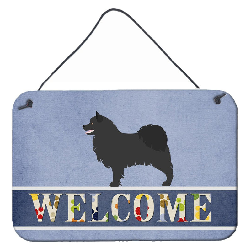 Swedish Lapphund Welcome Wall or Door Hanging Prints BB8347DS812