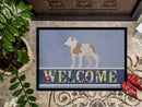 American Bulldog Welcome Doormat - 24x36 Decorative Floor Mat – Indoor/Outdoor Rug with Artistic Flair BB8348JMAT