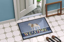 American Bulldog Welcome Doormat - 18x27 Decorative Floor Mat – Indoor/Outdoor Rug with Artistic Flair BB8348MAT