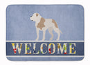 American Bulldog Welcome Machine Washable Memory Foam Mat BB8348RUG