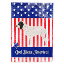 Gascon Saintongeois American House Flag 28x40 Porch Sleeve Pole Decorative Outside Yard Banner Artwork Wall Hanging, Polyester