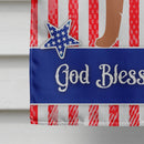 Irish Terrier American House Flag 28x40 Porch Sleeve Pole Decorative Outside Yard Banner Artwork Wall Hanging, Polyester