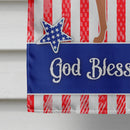 Rhodesian Ridgeback American House Flag 28x40 Porch Sleeve Pole Decorative Outside Yard Banner Artwork Wall Hanging, Polyester