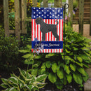 Black Russian Terrier American Garden Flag - Outdoor Decorative Yard Flag BB8374GF