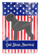Black Russian Terrier American Garden Flag - Outdoor Decorative Yard Flag BB8374GF