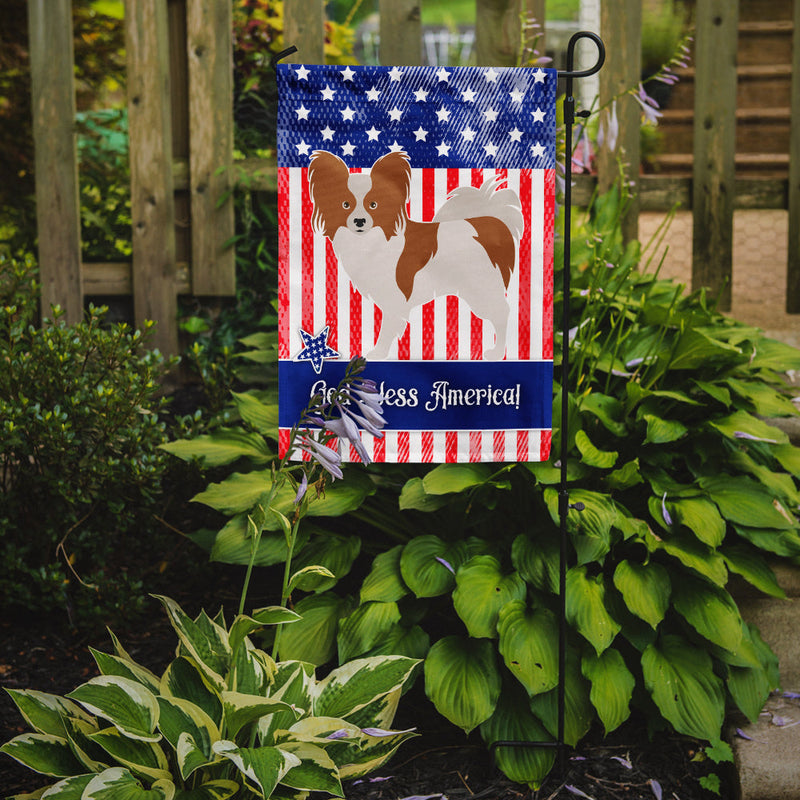 Papillon American Flag Garden Size BB8391GF