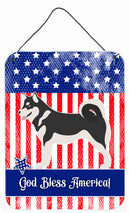 Alaskan Malamute American Wall or Door Hanging Prints BB8405DS1216