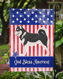 Alaskan Malamute American Garden Flag - Outdoor Decorative Yard Flag BB8405GF