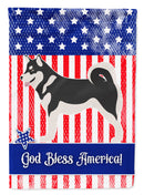 Alaskan Malamute American Garden Flag - Outdoor Decorative Yard Flag BB8405GF