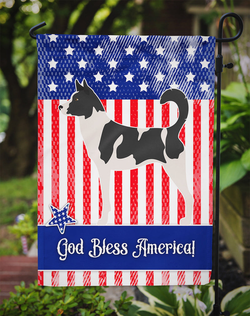 Canaan Dog American Garden Flag - Outdoor Decorative Yard Flag
